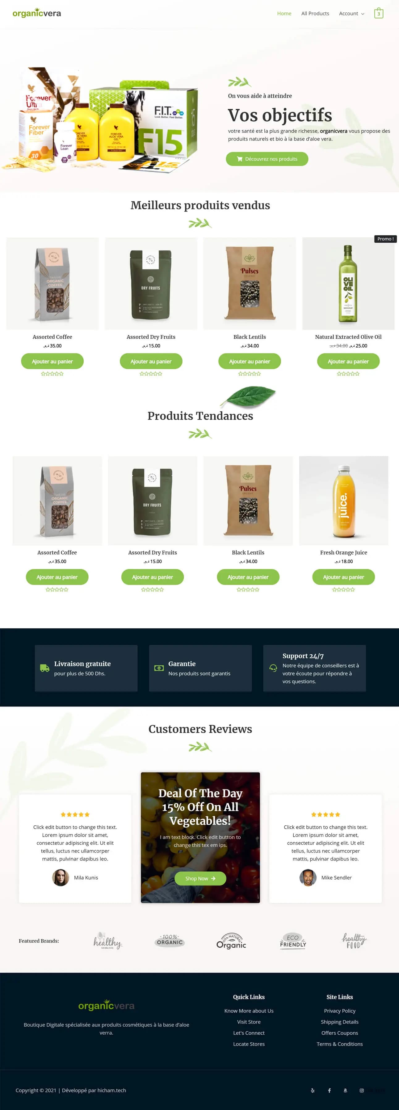 Organic Vera - Health & Wellness
